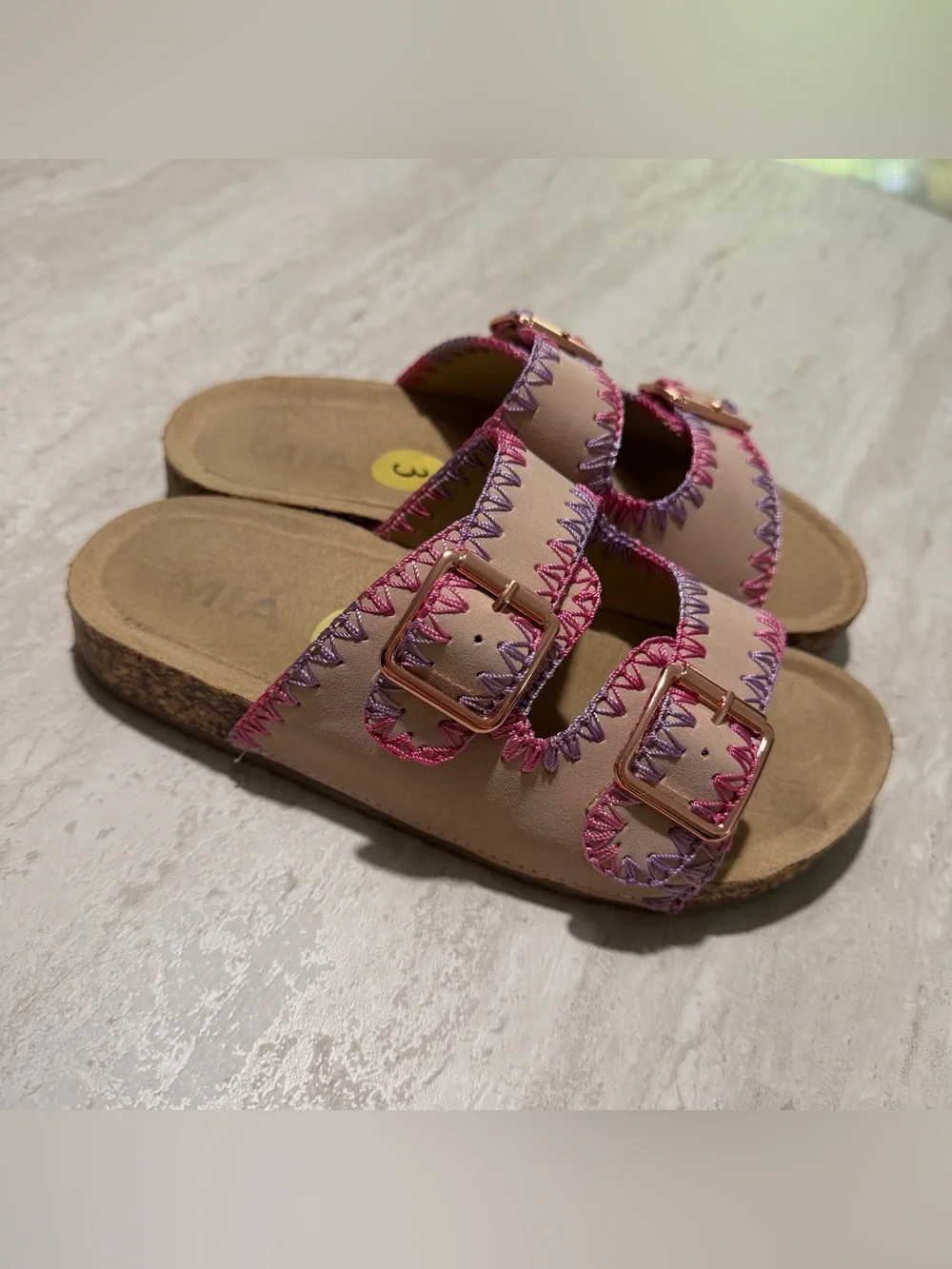 MIA Little Girl Sandals Slide *3
